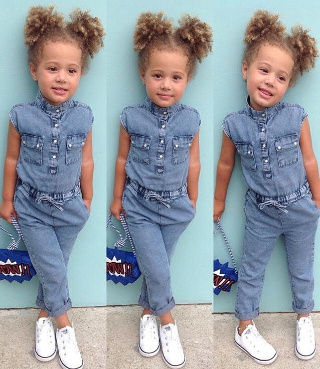 denim romper outfit