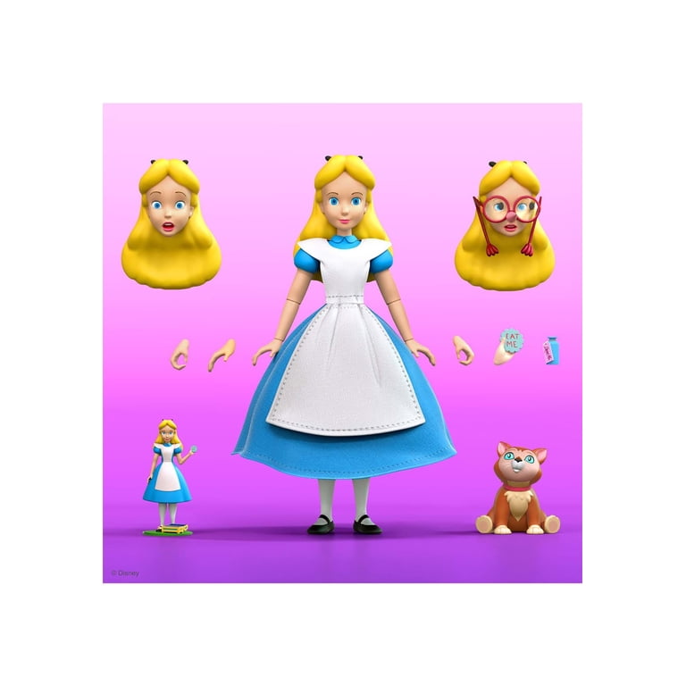 Super7 Disney Ultimates Alice in Wonderland Figure, 7-Inch