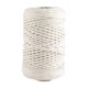 thumbnail image 2 of Cable de algodón cable macrame regalos blancos cable de manejo de cuerda para macrame tejido de tejido de tejido que сampeando artesanías de Dia 5 mm, 2 of 8