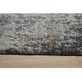 thumbnail image 6 of EORC LT. GRAY Hand Knotted Wool Contemporary Galaxy Rug, 7'11 x 9'11, 6 of 10