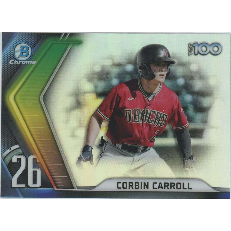 MLB 2022 Bowman Chrome Scout's Top 100 Refractor Corbin Carroll