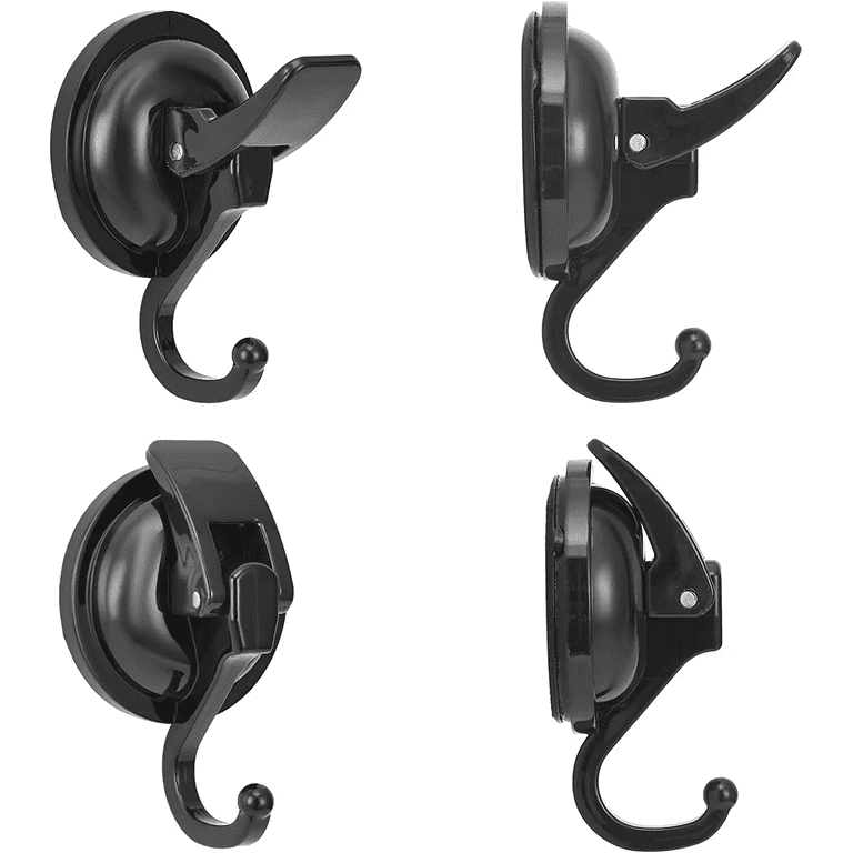 Yapicoco Shower Hooks for Inside Shower Loofah, 2 Pack Bathroom Vacuum Suction Cup Hooks for Shower Wall, Heavy Duty Hooks for Hanging, Reusable Wall hook003
