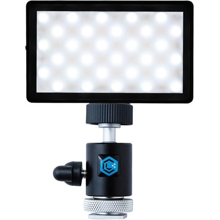 edge tar Permeability Panel Mini LED Light with Ball Head Camera Mount and 3/8" Light Stand  Adapter - Walmart.com