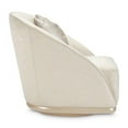 thumbnail image 5 of Michael Amini La Rachelle Swivel Accent Chair in Gold Rush and Chardonnay, 5 of 11