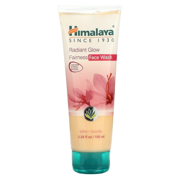 Himalaya Radiant Glow Fairness Face Wash, 3.38 fl oz (100 ml)