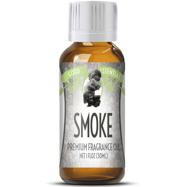 Smoke Scented Oil by Good Essential (Huge 1oz Bottle Premium Grade