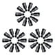 thumbnail image 3 of Minnieouse 10 piezas de acrílico Nail Art Soak Off Clip Cap Nail Polish Remover Wrap Accesorios de manicura, púrpura Type7 NO7 Minnieouse CBP119463, 3 of 6
