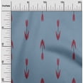 thumbnail image 1 of oneOone Coton Biologique Voile Tissu Imprimé Ikat Flèche par Yard 42 Pouces de Large, 1 of 4