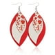 thumbnail image 1 of Jumpingount Pendientes con purpurina multicapas de cuero con forma de hoja, colgantes para las orejas, joyería exagerada para el Día de San Valentín, Ropa, zapatos y accesorios Miscelánea tipo 13 Jumpingount AP010057-13, 1 of 1