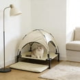 thumbnail image 6 of onlyliua Elevated Pet Bed With Sun Canopy Waterproof Breathable Tent-Style Raised Cot Keeps Pets Off Ground UV Shade Foldable Outdoor Indoor Kennel Lounger For Dogs And Cats Portable Travel Bed pet, 6 of 6