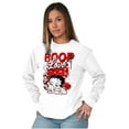 thumbnail image 3 of Cool Kanji Style Betty Boop Love Women's Long Sleeve T Shirt Brisco Brands L, 3 of 6