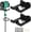 Black-2Pcs, variant on Weed Eater Hanger Garage Organizer Trimmer Rack, Weedeater Rack Wall Mount for Grass Trimmer, Garden Power Tool Holder Organizer for Grass Trimmer Hedge Trimmer (Black-2Pcs)