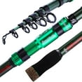 thumbnail image 2 of Sougayilang Spinning Telescopic Fishing Rod Carbon Fiber Pole with EVA Handle and Metal Reel Seat, 2 of 8