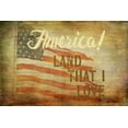 thumbnail image 2 of Murdock, Ramona 18x13 White Modern Wood Framed Museum Art Print Titled - Land That I Love, 2 of 4