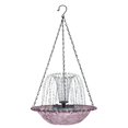 thumbnail image 1 of Solar Bird Fountain, Hanging Bird Bath for Hummingbirds Garden Purple, 1 of 5