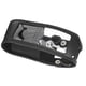 thumbnail image 4 of Funda protectora para Walkie Talkie duradera especialmente diseñada exquisita funda de Radio bidireccional de cuero PU para Walkie Talkie, 4 of 8