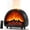 Black, variant on 2027 New Christmas Fireplace Diffuser, Cozy Fireplace Aroma Diffuser, 3D Flame Diffuser for Essential Oils with Colorful Fake Fire, Timer Auto Shut-Off for Home Room Desk Bedroom (Black)