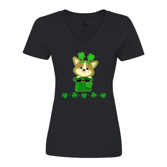 Inktastic St Patricks Day Clothes Women's V-Neck T-Shirt