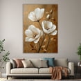 thumbnail image 5 of Mudket Framed,Canvas Wall Art,Ready to Hang,Golden Autumn Leaves Floral Canvas Print, Botanical Wall Decor, Flower Wall Art, for Bedroom Living Room Farmhouse Office Decor - 12"L x 8"W, 5 of 8