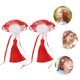 thumbnail image 5 of 1 par de horquillas para el cabello de tela de año nuevo en forma de abanico borlas pinzas para el cabello diademas para niños, 5 of 6