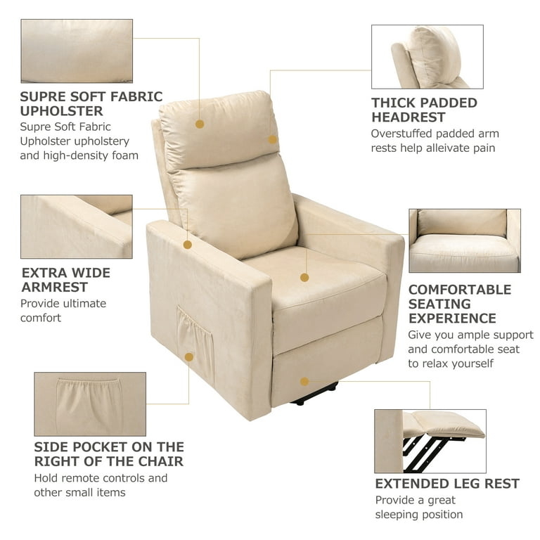 Merax electric power lift recliner chair with remote controller new arrivals