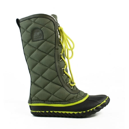 sorel women's green boots
