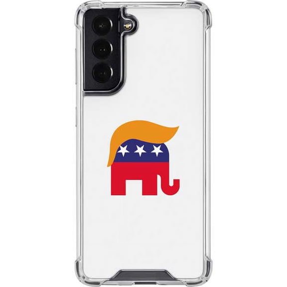 Skinit Political Republican Trump Hair Galaxy S22 Clear Case