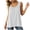 White, variant on Qiopertar Women's Tank Tops Flowy Round Neck Sleeveless Solid Casual Loose Summer Tops Black XXL
