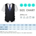 thumbnail image 2 of Rebaike Men's Tuxedo Print T-Shirt Faux Suit Graphic Tee All-Over Costume Polyester Shirt, 2 of 7