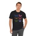 thumbnail image 6 of Colorful Cute Monarchs Butterflies tee Entomologist butterfly fan tshirt, 6 of 9