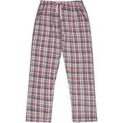 North 15 Women's Super Cozy Minky Fleece Plaid Pajama Bottom-L1527-Des16-S
