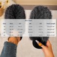 thumbnail image 3 of Achuyrbd Womens Fluffy House Slippers Plush Closed Toe Slip On Cozy Warm Indoor, 3 of 9
