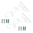 thumbnail image 2 of 2Pcs Wall Mounted Iron Hanger Hook for Flower Pots Garden Decoration Ornament, 2 of 10