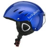 Lucky Bums Snow Sport Helmet with Fleece Liner, Blue, Large