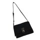 thumbnail image 2 of Bolso de hombro de terciopelo para mujer, bandolera mensajero Retro informal suave y transpirable para fiesta de trabajo diario, tamaño libre negro, 2 of 12