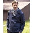 thumbnail image 4 of Weatherproof Men's Degrees Melange Rain Jacket, 4 of 5