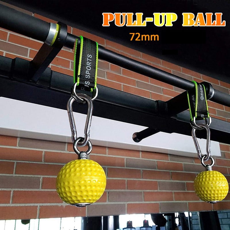 72mm Wrist Grip Balls PullUp Fitness Equipment Training Barbell