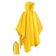 thumbnail image 1 of Poncho de lluvia con capucha y bolsillo frontal, cubierta para la lluvia, chaqueta impermeable, poncho para adultos para adultos, equitación al aire Amarillo, 1 of 10