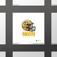 thumbnail image 3 of Gallery Pops NFL Green Bay Packers - Drip Helmet Wall Art, Unframed Version, 12" x 12", 3 of 5