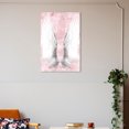thumbnail image 2 of Wynwood Studio Canvas Dreaming Wings Pink Fashion and Glam Feathers Wall Art Canvas Print White Light Pink 20x30, 2 of 3