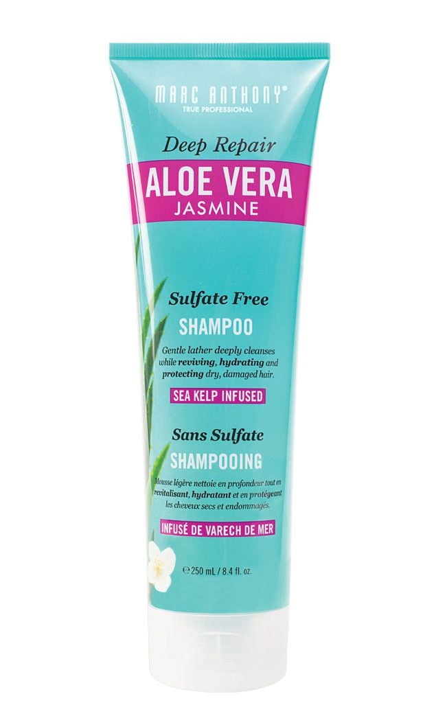 Shampoing sans sulfate Deep Repair Aloe Vera Jasmine de Marc Anthony