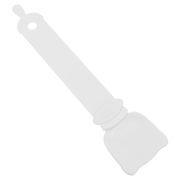 LOLIPPYY Reusable White Cat Food Scoop with Practical Design to Keep Feeding Area Clean