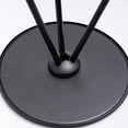 thumbnail image 5 of Graflsoa Table Ronde Pliante Portable en Alliage d'Aluminium pour Usage Extérieur, Noir/brun, Conception Compacte et Légère, 5 of 5