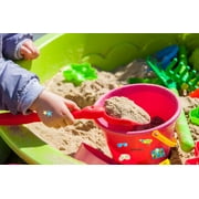 50 LB Premium Grade Quikrete Play Sand for Sandbox, Craft Sand, and General Kids Play Sand Usage. Included with a Sheet of Summer Stickers by Home and Country USA