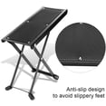 thumbnail image 2 of Guitar Pedal, Anti-Slip Foldable Guitar Pedal Adjustable Height Foot Rest Stool Instruments, 2 of 5
