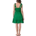 thumbnail image 3 of INSPIRAR CHIC Vestidos de Verano para Mujeres Sin Mangas Cami Vestido de Playa Mini con Tirantes Ajustables S Verde, 3 of 5