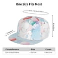 thumbnail image 6 of Easygdp Cute Elephant Baseball Cap with Adjustable Flat Suitable for Head Circumference 22.4-23.6 in, 6 of 9