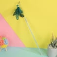 thumbnail image 3 of Cat Toy Wand Interactive Faux Feather Kitten Play Wand Cat Stick Toy with Bell, 3 of 10