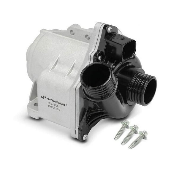 Water Pump 1 - Compatible with 2007 - 2013 BMW 335i 3.0L 6-Cylinder 2008 2009 2010 2011 2012