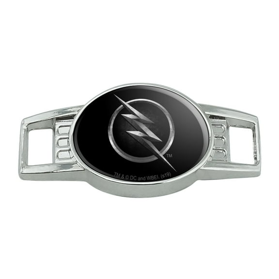 The Flash TV Series Zoom Logo Shoe Shoelace Shoe Lace Tag Runner Gym Charm Decoration